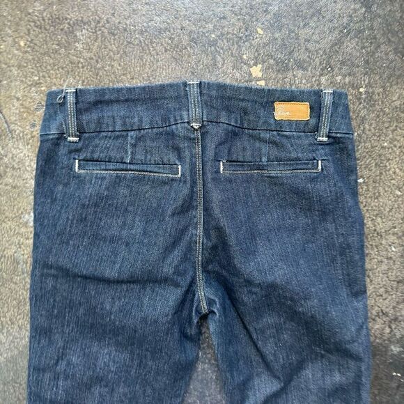 Paige Jeans Dark Wash Blue Women’s Jeans Hayworth Style Size 27 Stretch Style - Picture 6 of 10